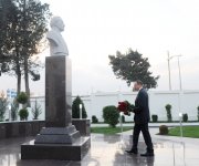 Президент Азербайджана принял участие в открытии опытно-испытательного завода миноборонпрома (ФОТО)