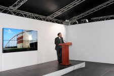 Президент Азербайджана принял участие в открытии заводов по сортировке и сжиганию твердых бытовых отходов (версия 2) (ФОТО)