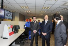 Президент Азербайджана принял участие в открытии заводов по сортировке и сжиганию твердых бытовых отходов (версия 2) (ФОТО)
