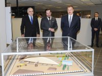 Президент Азербайджана принял участие в открытии заводов по сортировке и сжиганию твердых бытовых отходов (версия 2) (ФОТО)