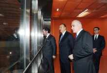 Президент Азербайджана принял участие в открытии заводов по сортировке и сжиганию твердых бытовых отходов (версия 2) (ФОТО)