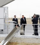 Президент Азербайджана принял участие в закладке фундамента Балаханинского промышленного парка (ФОТО)