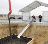 Президент Азербайджана принял участие в закладке фундамента Балаханинского промышленного парка (ФОТО)