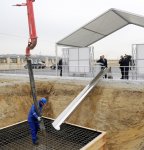 Президент Азербайджана принял участие в закладке фундамента Балаханинского промышленного парка (ФОТО)