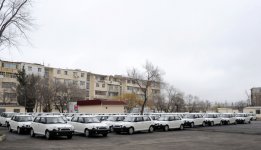 Президент Азербайджана и его супруга приняли участие в церемонии сдачи в эксплуатацию дома для инвалидов и семей шехидов в Сумгайыте (ФОТО)