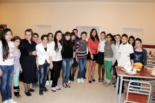 Лейла Алиева встретилась с воспитанниками детских домов в Насиминском, Хатаинском и Сураханском районах Баку (ФОТО)