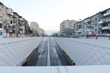 Президент Азербайджана принял участие в открытии подземного автомобильного туннеля (ФОТО)