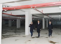 Президент Азербайджана ознакомился со строительными работами, проводимыми на улицах Физули и Мирзаги Алиева (ФОТО)
