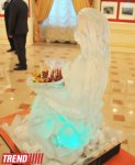 Необычные ледяные фигуры - вазы для фруктов кулинара Джейхана Нура (фотосессия)