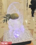 Необычные ледяные фигуры - вазы для фруктов кулинара Джейхана Нура (фотосессия)