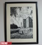 Ичери шехер в картинах известных азербайджанских художников (фотосессия)
