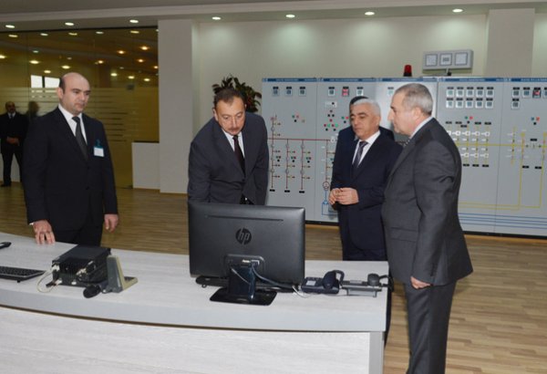 President Ilham Aliyev opens new substations and administrative buildings of Bakıelektrikshabaka company (PHOTO)