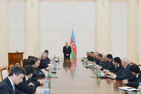Azerbaijani President chairs first sitting of Organizing Committee of inaugural European Games to take place in Baku in 2015 (PHOTO)