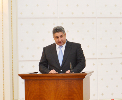 Azerbaijani President chairs first sitting of Organizing Committee of inaugural European Games to take place in Baku in 2015 (PHOTO)