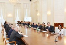 Azerbaijani President chairs first sitting of Organizing Committee of inaugural European Games to take place in Baku in 2015 (PHOTO)