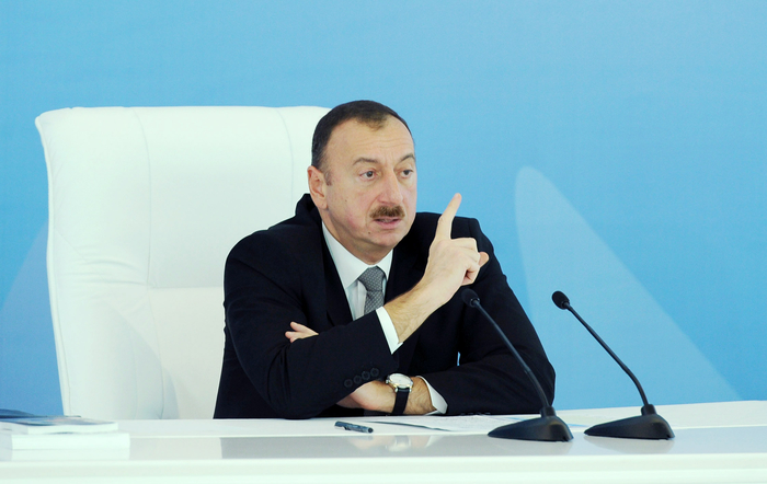 Под председательством Президента Азербайджана прошла конференция в рамках Госпрограммы развития регионов (версия 2) (ФОТО)