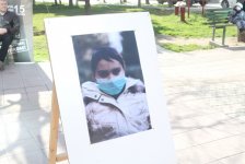 В Баку прошла креативная акция "Неделя лейкемии" (видео-фото)