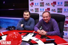Стартует первый чемпионат Азербайджана по "Брэйн-рингу": брифинг Андрея Козлова и Балаша Касумова (фотосессия)