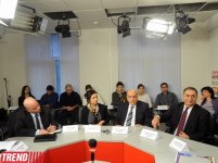 Агентство Trend организовало круглый стол, посвященный роли Азербайджана в мире и регионе (ФОТО)