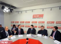 Агентство Trend организовало круглый стол, посвященный роли Азербайджана в мире и регионе (ФОТО)