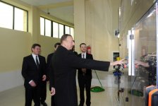 Президент Азербайджана принял участие в открытии завода по переработке винограда в Габале (ФОТО)