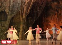Звезды Большого театра представили в Баку "Лебединое озеро" (фотосессия)