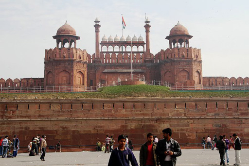 Путешествие в Индию с Гюльнарой Халиловой: Red Fort - императорский город Шах Джахана (фото, часть вторая)