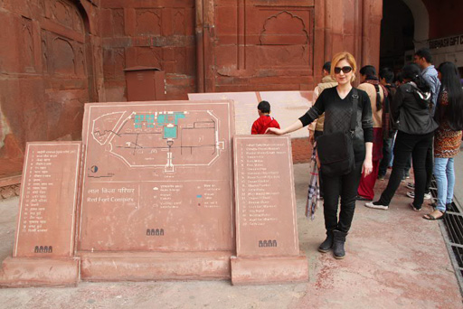 Путешествие в Индию с Гюльнарой Халиловой: Red Fort - императорский город Шах Джахана (фото, часть вторая)