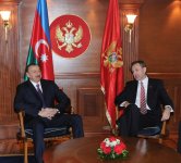 Президент Азербайджана встретился с председателем парламента Черногории