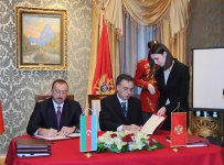 Между Азербайджаном и Черногорией подписаны двусторонние документы (ФОТО)