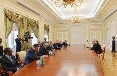 Президент Азербайджана Ильхам Алиев принял участников Международной конференции