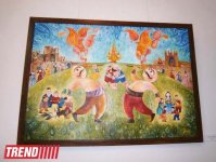 Весна в Музейном центре Баку: выставка "Разноцветие ветреного вторника" (фотосессия)