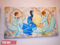 Весна в Музейном центре Баку: выставка "Разноцветие ветреного вторника" (фотосессия)