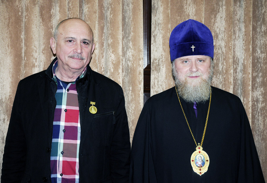 Александр Шаровский награждён золотой медалью Святого Апостола Варфоломея (фото)