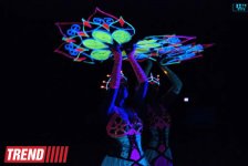 В Баку состоялось неоновое шоу "Эйфория" московской группы FIRE MAGIC SHOW (фотосессия)