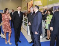 Президент Азербайджана и его супруга ознакомились с Азербайджанской международной выставкой туризма и путешествий «AİTF-2013» (ФОТО)