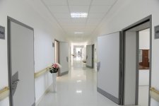Первая леди Азербайджана ознакомилась с условиями, созданными в Объединенной городской больнице №26 и двух детских садах (версия 2) (ФОТО)