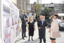 Первая леди Азербайджана ознакомилась с условиями, созданными в Объединенной городской больнице №26 и двух детских садах (версия 2) (ФОТО)