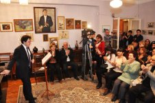 В Доме-музее Ниязи состоялась встреча с вокалистом Рамилем Гасымовым (фото)