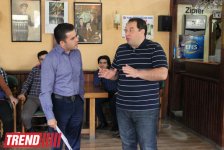 Чемпионы КВН XX века готовятся к концерту в Баку (фотосессия)