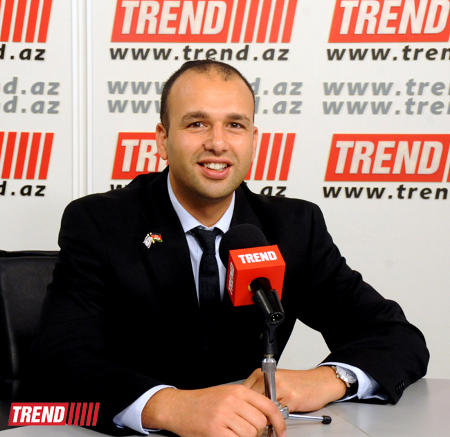 Israeli journalists become familiar with Trend news agency’s work (PHOTO)