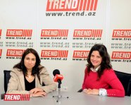 Israeli journalists become familiar with Trend news agency’s work (PHOTO)