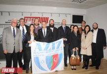 Israeli journalists become familiar with Trend news agency’s work (PHOTO)