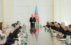 Под председательством Президента Азербайджана прошло заседание Кабинета Министров по итогам I квартала 2013 года (ФОТО)