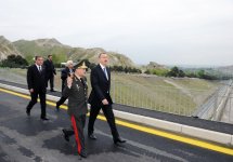 Президент Ильхам Алиев ознакомился с системой безопасности Мингячевирского водохранилища (ФОТО)