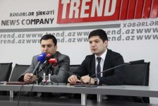 Общественное объединение "Ирели" и Клуб интеллектуальной молодежи "Хазар" подписали меморандум о сотрудничестве (фото)