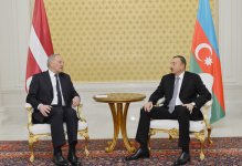 Latvian President very impressed by Azerbaijan’s development over last 20 years (PHOTO)