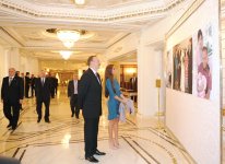 Президент Азербайджана принял участие в церемонии, посвященной 90-летию академика Зарифы Алиевой (ФОТО)