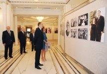 Президент Азербайджана принял участие в церемонии, посвященной 90-летию академика Зарифы Алиевой (ФОТО)