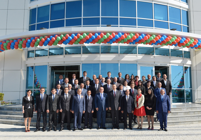 Azerbaijani President opens Qobustan Sports Complex (PHOTO)